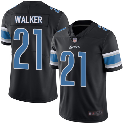 Detroit Lions Limited Black Youth Tracy Walker Jersey NFL Football 21 Rush Vapor Untouchable